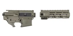 Sabre-15 Builder Set - 6.75" QDSM Rail, Moss Green - Sabre
