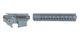 Sabre-15 Builder Set - 13" Quad Rail, Blue Titanium - Sabre