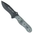 TOPS Knives Desert Son Fixed Blade Knife, Black Linen Micarta - DSON-01 - TOPS Knives