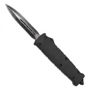 Master Cutlery 5.50" Medium OTF Knife, Black - 245BKDP - Master Cutlery