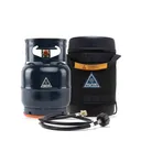 Ignik Gas Growler 5.0 Deluxe, 5lb Empty Propane Tank, Black Case - IGPRO-00725BK - Ignik