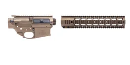 Sabre-10 Builder Set - 12.5" Quad Rail, Burnt Bronze - Sabre