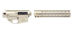 Sabre-10 Builder Set - 12.5" Quad Rail, Champagne - Sabre