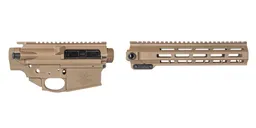 Sabre-10 Builder Set - 10.5" QDSM Rail, FDE - Sabre