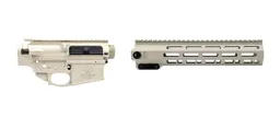 Sabre-10 Builder Set - 10.5" QDSM Rail, Champagne - Sabre