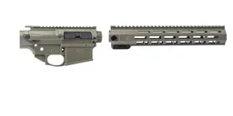 Sabre-10 Builder Set - 12.5" QDSM Rail, Moss Green - Sabre
