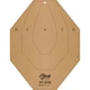 EZ Aim IPSC CL Uspsa Full Size Corrugated Silhouette - Approx 14 X 22 - 15685 - EZ AIM