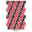 EZ Aim Deck Of Cards Target & Backer - Corrugated - 23 X 35 - 15733 - EZ AIM