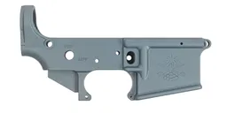 Sabre-15 Stripped Lower Receiver, Blue Titanium - Sabre