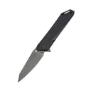 Glow Rhino Meitner - Black / Gray Tanto Folding Knife - Glow Rhino