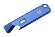 Glow Rhino Blue Aluminum EDC Pry Bar - Blue Tritium - Glow Rhino