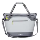 CORE Equipment Performance Soft Cooler 22 Liter, Gray - 40239 - Core Equipment