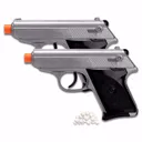 Elite Force Walther TPH Spring Airsoft Pistol Kit, Silver/Black - 2272046 - Elite Force Airsoft