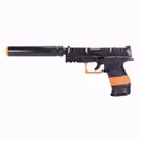 Elite Force Walther PDP Compact Spring 6mm Airsoft Pistol, Black - 2280280 - Elite Force Airsoft