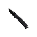Tekto Knives A3 Delta Mini Auto Folding Knife, Black - Tekto Knives