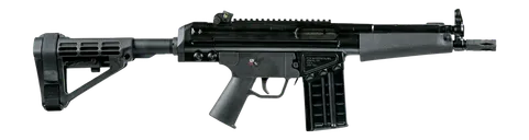 PTR 51P 8.5" .308 Winchester w/ Pistol Brace, Black Powdercoat - PTR Industries