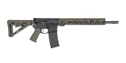 PSA 16" Mid-Length 5.56 NATO 1/7 Nitride 13" Lightweight MLOK Stealth Rifle, ODG - Palmetto State Armory