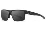 Gatorz Eyewear Rig Smoke Optimized Polarized Black w/ Black Logo - Gatorz
