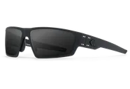 Gatorz Eyewear Warhawk Milspec Ballistic Smoke w/Anti-Fog Black w/ Black Logo - Gatorz