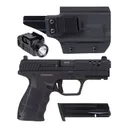 SAR SAR9 Compact LX Package 4.1" 9mm 15rd Pistol W/ Weapon Light and Holster - SAR9CLTX - SAR USA