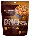AlpineAire Freeze-Dried Meal Pouch, Mexican Style Grilled Chicken Bowl - Alpineaire