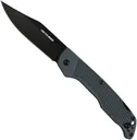 Ontario Knife Company Camp Plus EDC Lockback Folding Knife, Midnight Gray - Ontario Knife Company