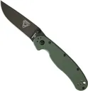 Ontario Knife Company RAT II Folding Knife, OD Green/Black - Ontario Knife Company