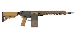 PSA Sabre-10A1 Forged 14.5" 6.5 Creedmoor Mid-Length Dead Air Keymo Mount Rifle - Moss Green w/ Burnt Bronze Rail - Palmetto State Armory