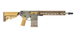 PSA Sabre-10A1 Forged 14.5" 6.5 Creedmoor Mid-Length Rifle w/ SilencerCo ASR Mount - Moss Green/Burnt Bronze Rail - Palmetto State Armory