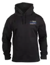 Rothco Concealed Carry Thin Blue Line Hoodie - Black, 5X-Large - Rothco