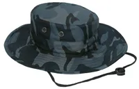 Rothco Adjustable Boonie Hat - Midnight Blue Camo - Rothco