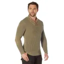 Rothco Wwii Vintage Mechanics Sweater - Khaki, 2X-Large - Rothco