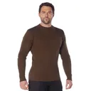Rothco Acrylic Commando Sweater - Brown, 2X-Large - Rothco