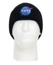 Rothco Deluxe Nasa Meatball Logo Embroidered Watch Cap - Black - Rothco