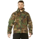 Rothco Concealed Carry Soft Shell Jacket - Woodland Camo, 3X-Large - Rothco