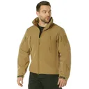 Rothco Concealed Carry Soft Shell Jacket - Coyote Brown, 4X-Large - Rothco