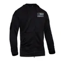 Rothco Thin Blue Line Concealed Carry Zippered Hoodie - Black, Medium - Rothco