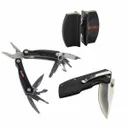 Smith's EdgeSport 3 Pc Multi Tool Combo Set, Black - 51230 - Smiths