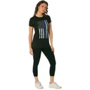 Rothco Womens Thin Blue Line Longer T-Shirt - 2X-Large - Rothco