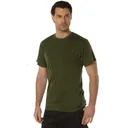 Rothco Moisture Wicking Pocket T-Shirt - Olive Drab, X-Large - Rothco