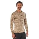 Rothco Long Sleeve Digital Camo T-Shirt - Desert Digital Camo, 3X-Large - Rothco