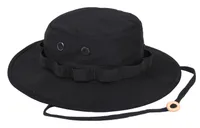 Rothco Boonie Hat - Black, Head Size 8 - Rothco
