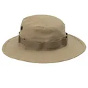Rothco 100 Cotton Rip-Stop Boonie Hat - Khaki, Head Size 7 3-4 - Rothco