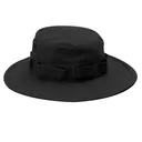 Rothco 100 Cotton Rip-Stop Boonie Hat - Black, Head Size 7 3-4 - Rothco
