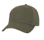 Rothco Supreme Solid Color Low Profile Cap - Vintage Olive Drab - Rothco