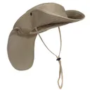 Rothco Adjustable Boonie Hat With Neck Cover - Khaki - Rothco