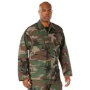 Rothco Rip-Stop Bdu Shirt - Woodland Camo, 3X-Large - Rothco
