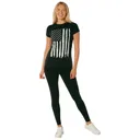 Rothco Womens Distressed Us Flag Long T-Shirt - X-Large - Rothco