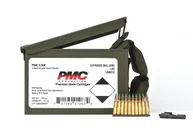 PMC X-Tac 5.56 NATO 62gr Green Tip LAP 840rds w/ Bandoleer in M2A1 Ammo Can - 5.56(M855)(M/B) - PMC Ammo