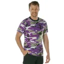 Rothco Camo T-Shirt - Ultra Violet Camo, 3X-Large - Rothco